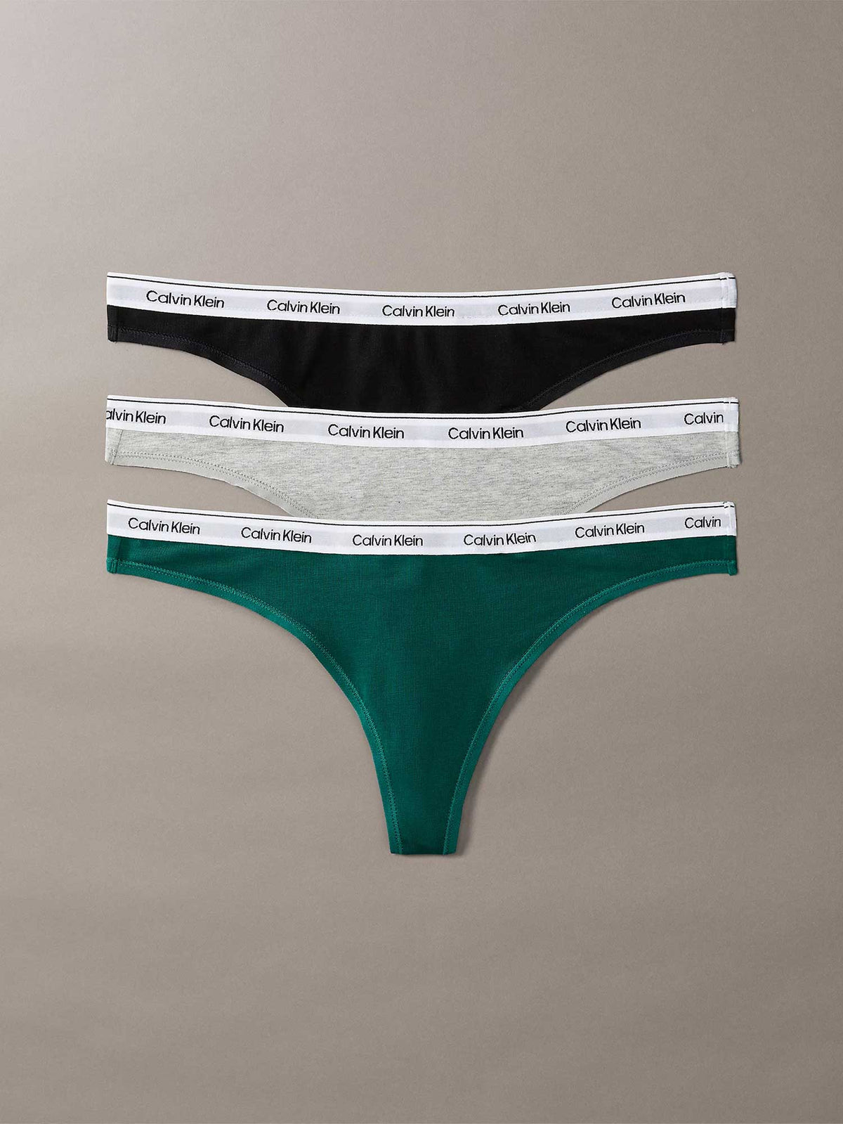 Calvin Klein Underwear Бельо THONG 3PK