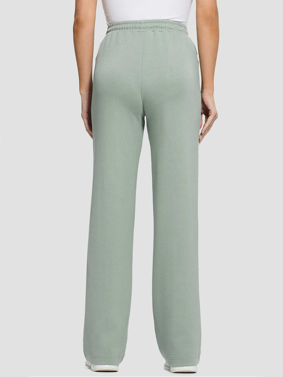 GUESS Спортно долнище GELSEY STRAIGHT LEG PANTS