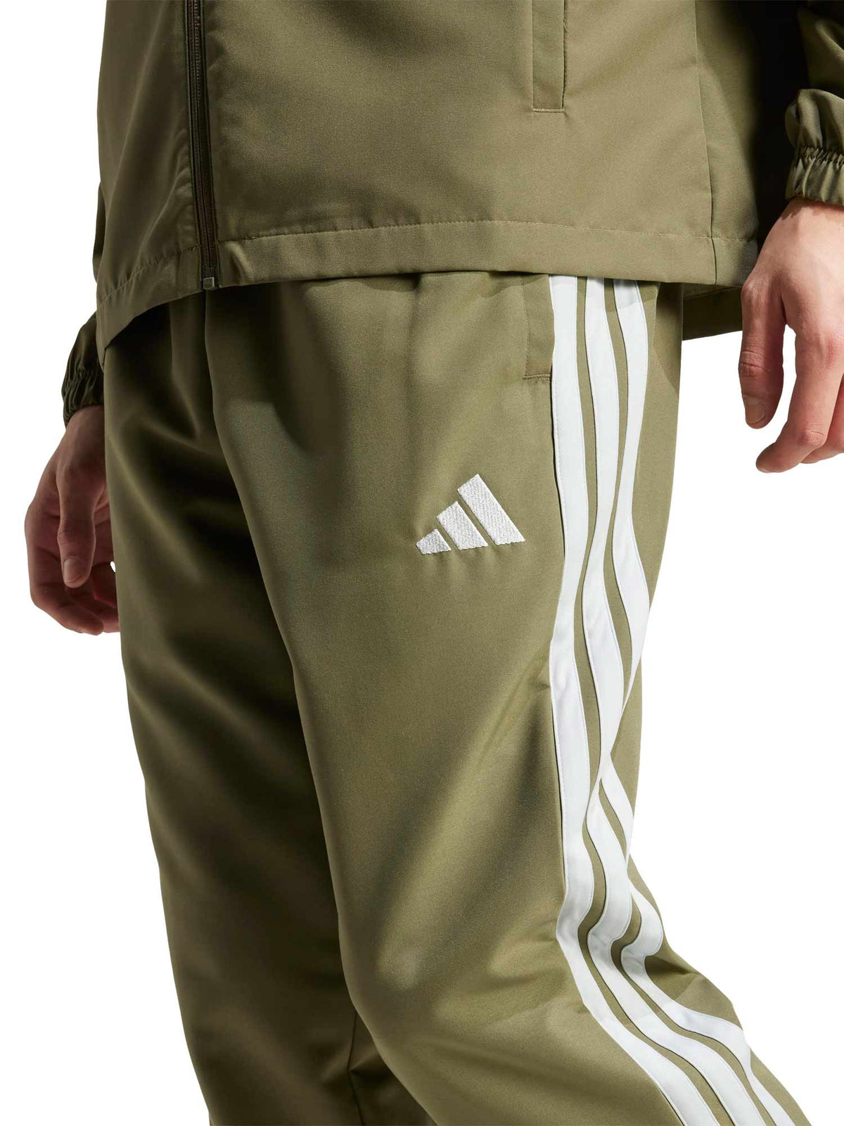 ADIDAS SPORTSWEAR Спортен екип Sportswear Basic 3-Stripes Woven